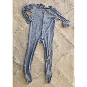 Kyte baby snap footie size 12-18m- light blue